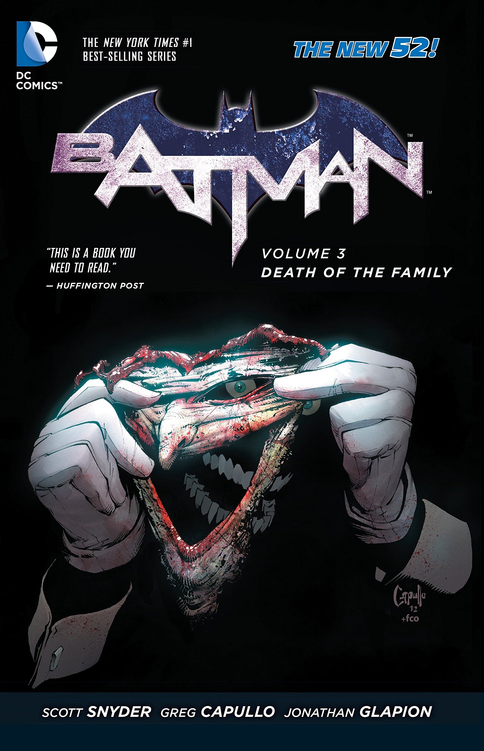 Batman Graphic Novel Volume 3 Death of the Family (New 52)