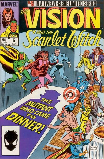 The Vision And The Scarlet Witch #6 [Direct]-Fine (5.5 – 7)