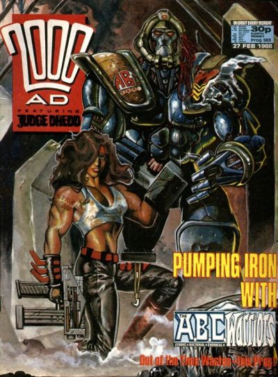 2000 AD #563-Near Mint (9.2 - 9.8)