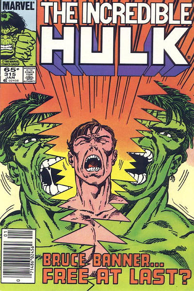 The Incredible Hulk #315 [Newsstand] - Fn/Vf 7.0