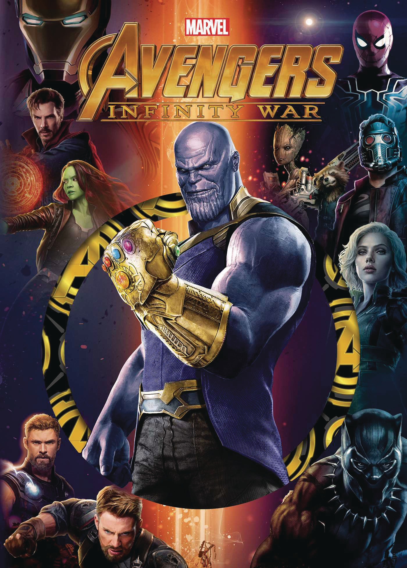 Marvel Avengers Infinity War Die Cut Hardcover