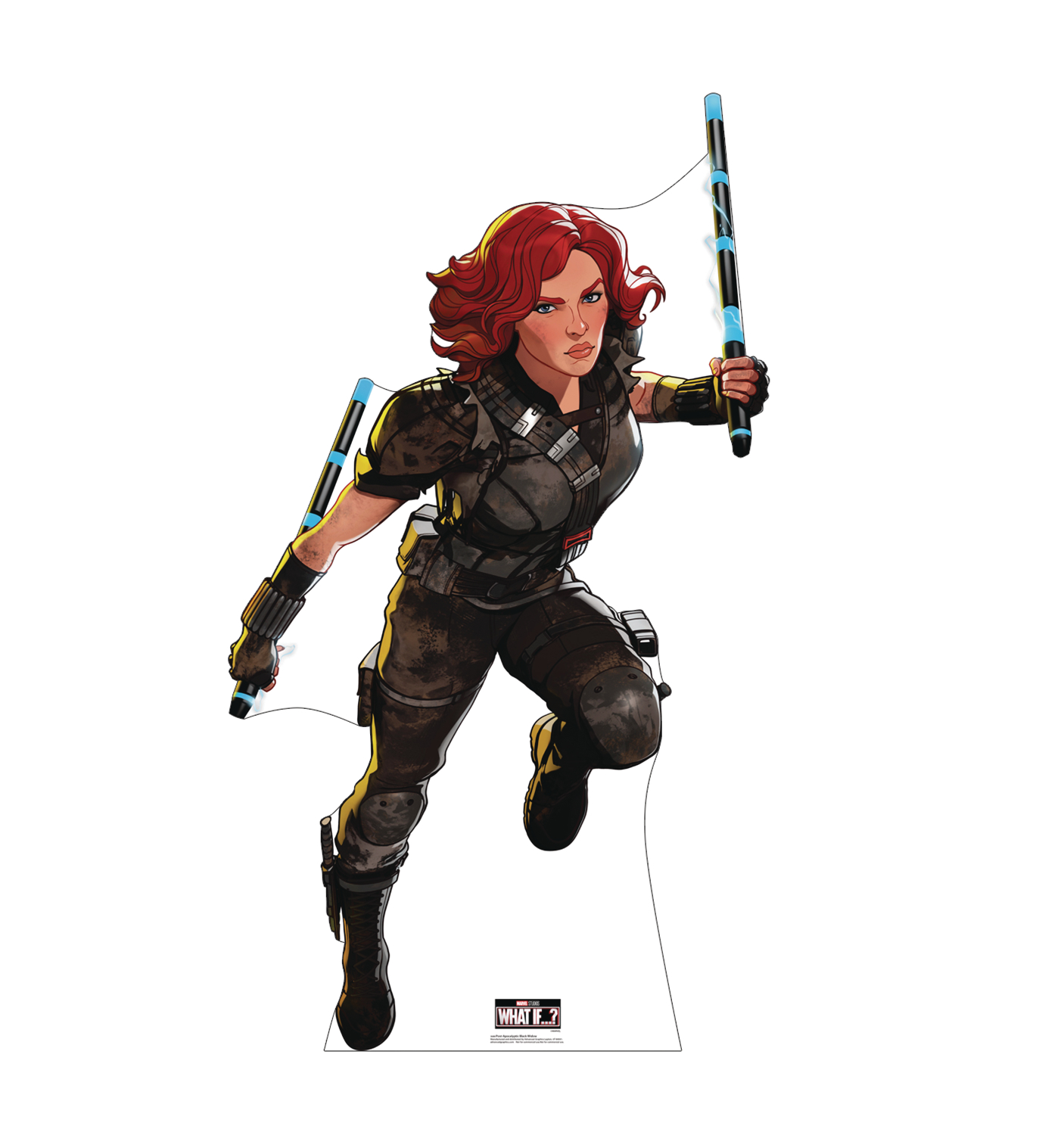 Marvel Post-Appocalyptic Black Widow America Standee