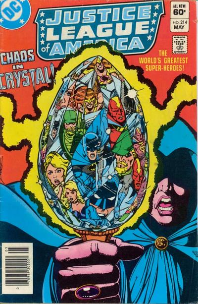 Justice League of America #214 [Newsstand] Fine