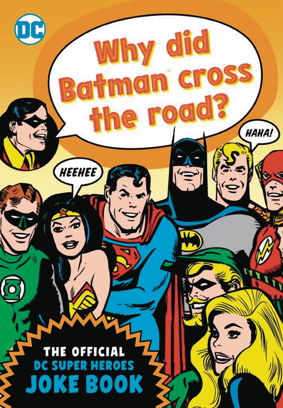 Off DC Super Hero Joke Book Why Did Batman Cross Road Soft Cover