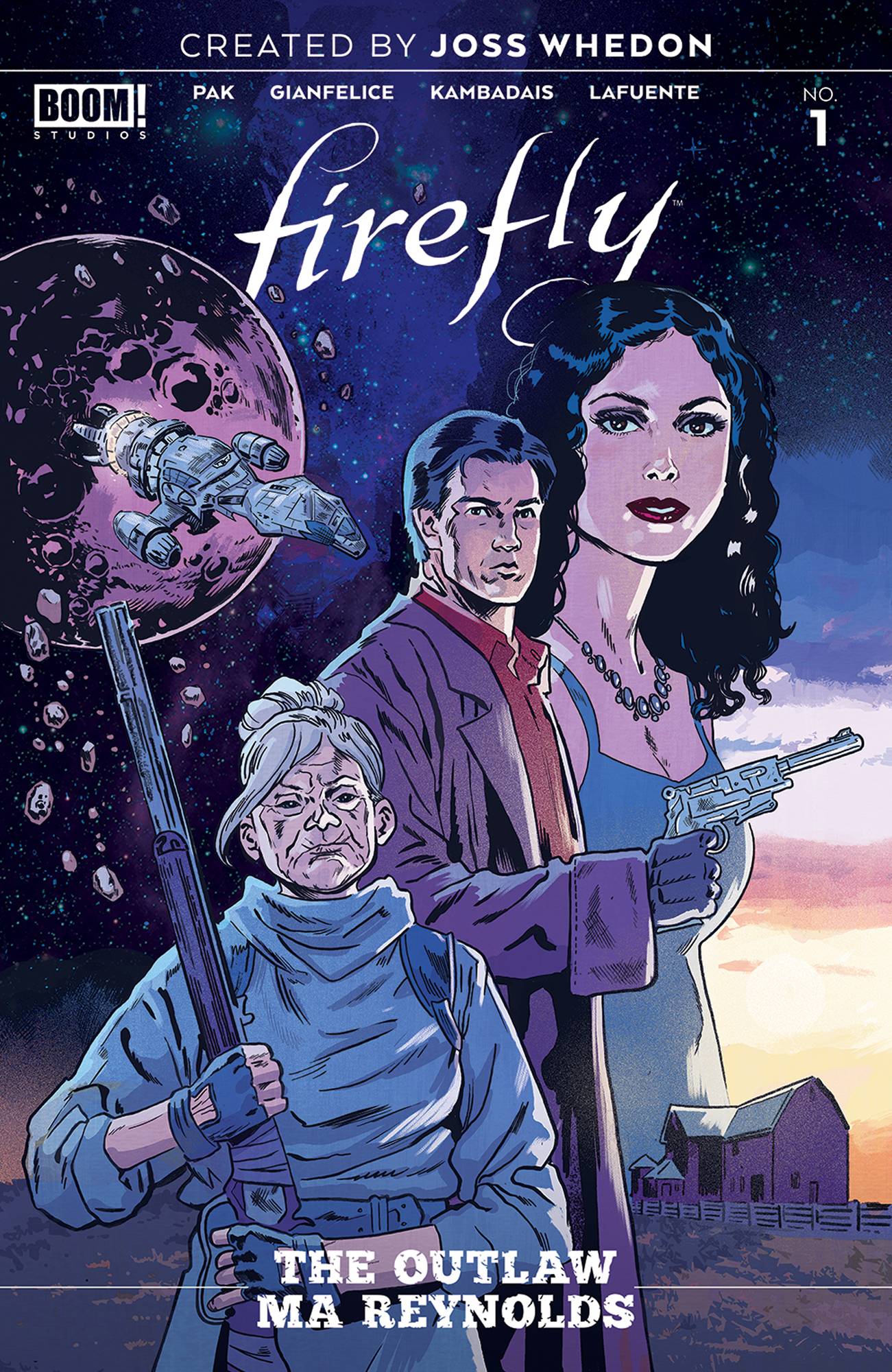 Firefly Outlaw Ma Reynolds #1Cover B Walsh