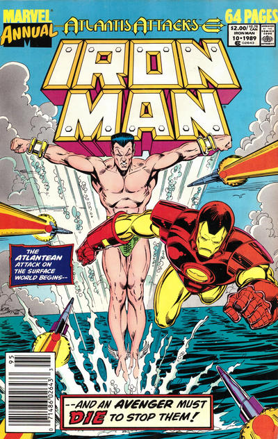 Iron Man Annual #10 [Newsstand]-Very Good (3.5 – 5)