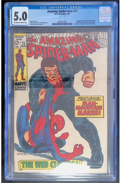 The Amazing Spider-Man #73 [1969, Regular Edition]-Cgc 5.0