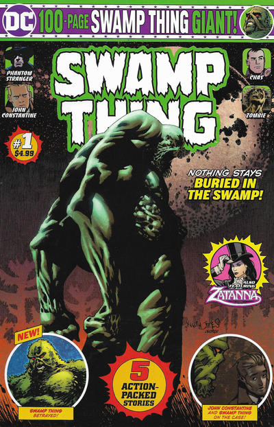 Swamp Thing Giant #1 [Mass Market Edition] - Fn/Vf