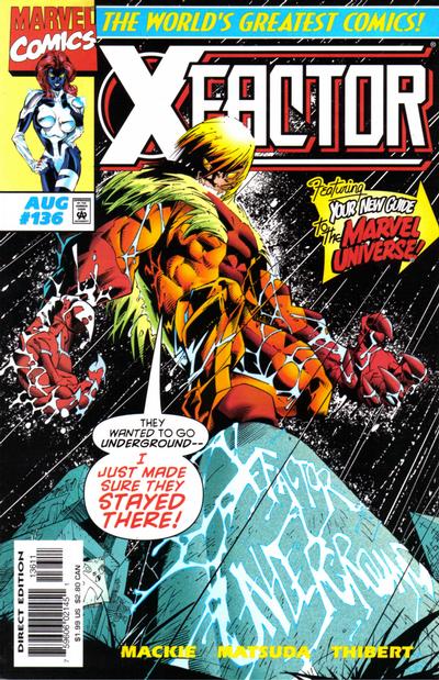 X-Factor #136 [Direct Edition]-Very Fine (7.5 – 9)