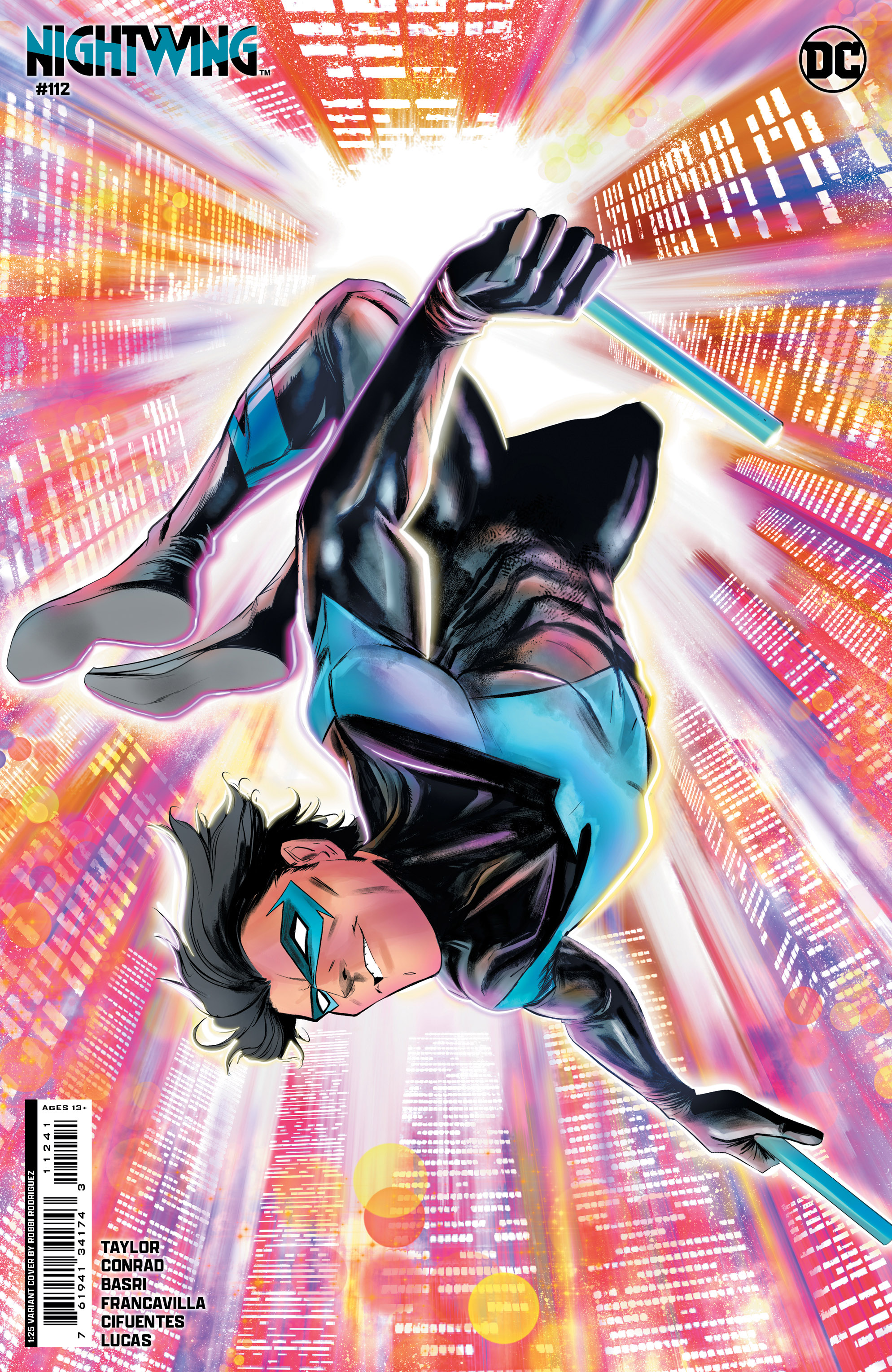 Nightwing #112 Cover D 1 for 25 Incentive Robbi Rodriguez Card Stock Variant
