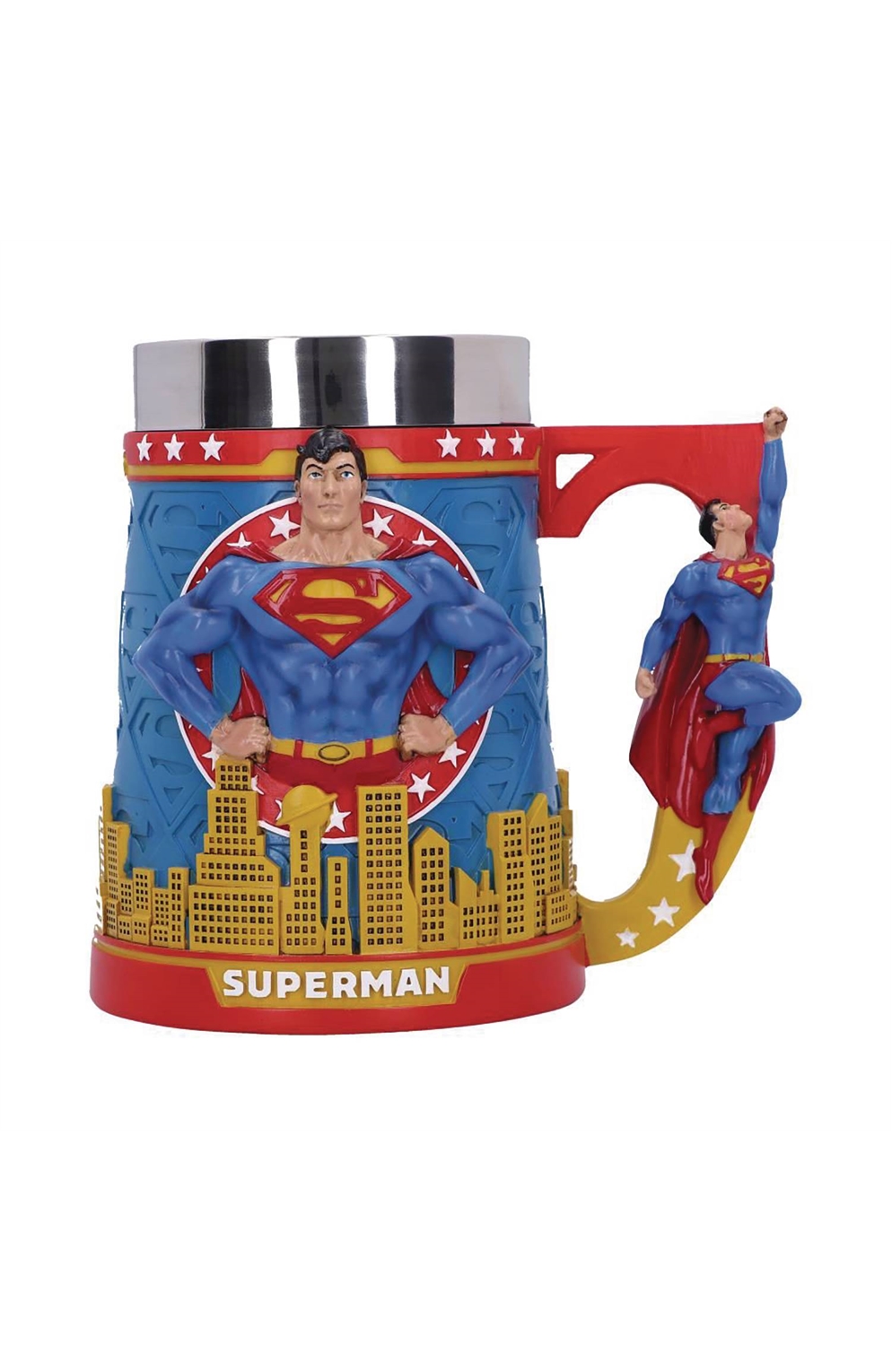 DC Superman Man of Steel 6.1 Inch Tankard