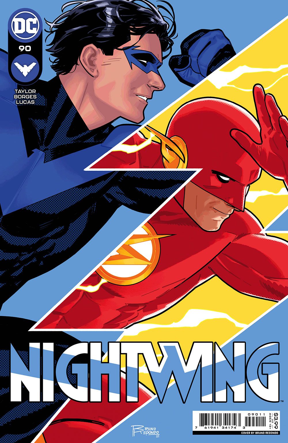 Nightwing #90 Cover A Bruno Redondo (2016)