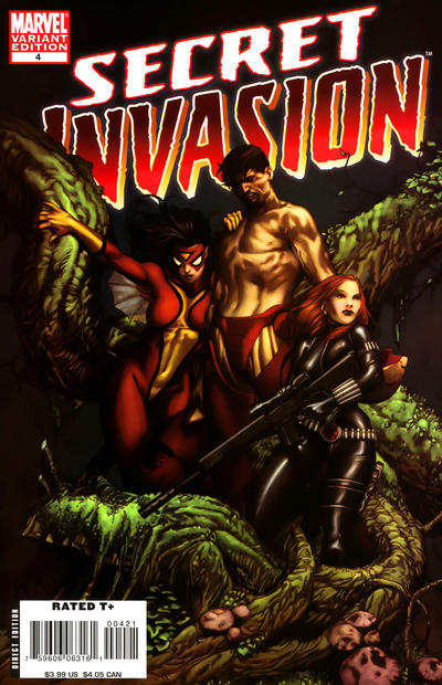 Secret Invasion #4 (Mcniven Variant) (2008)