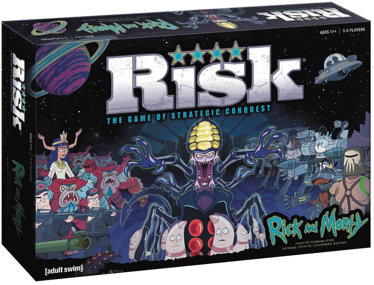 Risk Rick and Morty Board Game