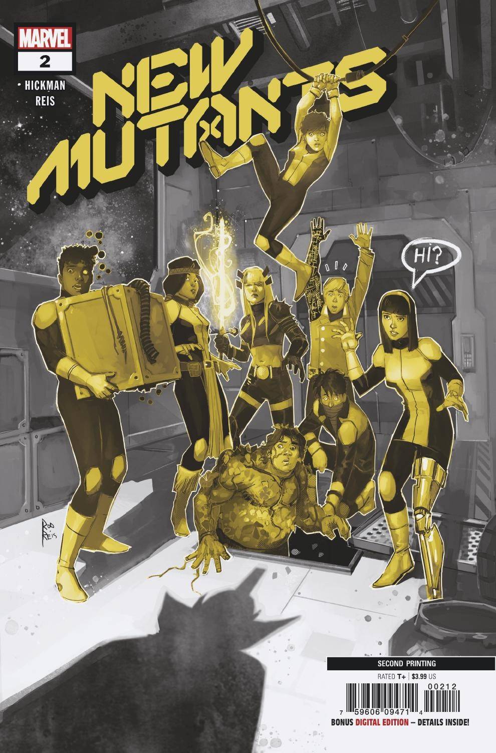 New Mutants #2 2nd Printing Variant Dx (2020)