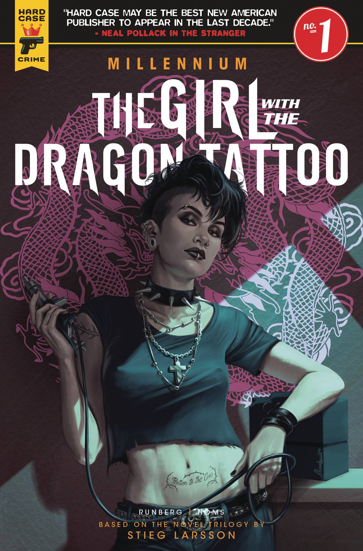 Millennium Girl With The Dragon Tattoo #1 Cover A Ianniciello