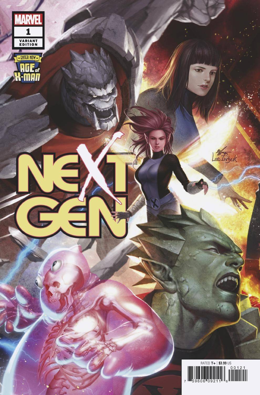 Age of X-Man Nextgen #1 Inhyuk Lee Connecting Variant (Of 5)