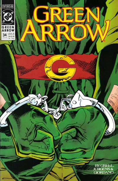 Green Arrow #34-Near Mint (9.2 - 9.8)