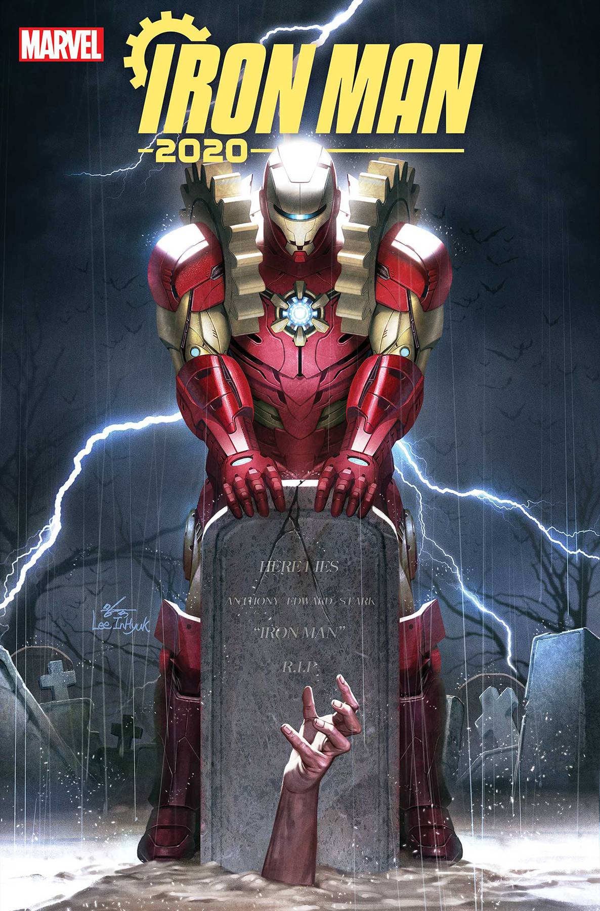 Iron Man 2020 #1 by Inhyuk Lee Poster