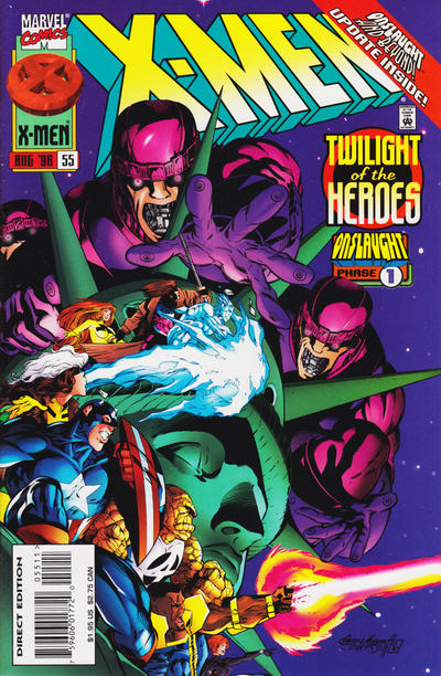 X-Men #55 [Direct Edition]-Very Good (3.5 – 5)