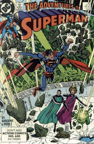 Adventures of Superman #461 [Direct]-Very Fine (7.5 – 9)