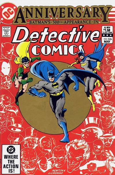 Detective Comics (1937-Present) #526 [Direct] [Stock Image]