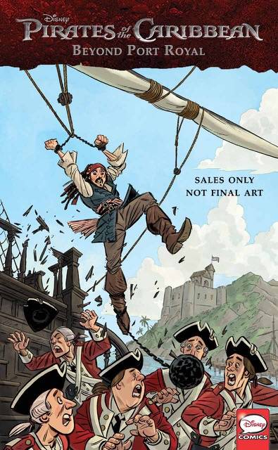 Disney Pirates of the Caribbean Graphic Novel Port Royal