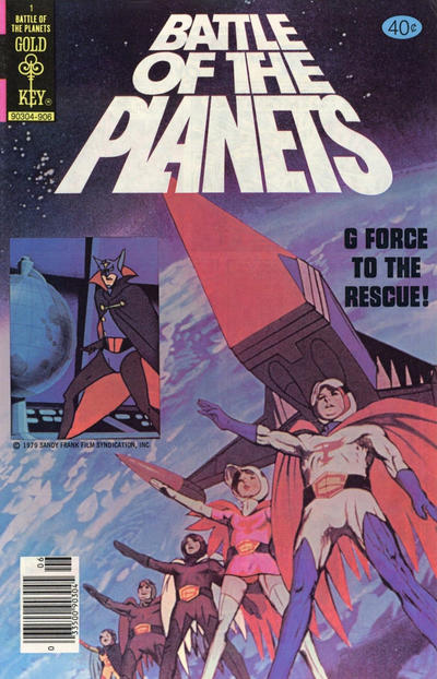 Battle of The Planets #1 [Gold Key]-Good