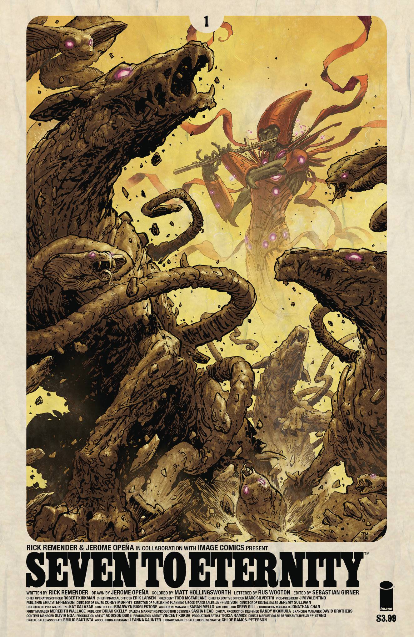 Seven To Eternity #1 Cover B Moore