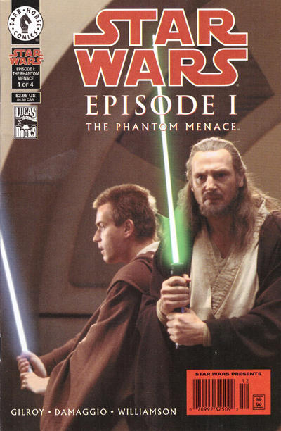 Star Wars: Episode I The Phantom Menace #1 [Photo Cover Newsstand] - Fn/Vf