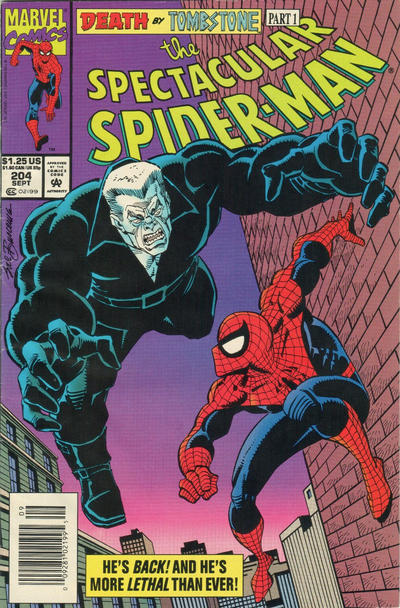 The Spectacular Spider-Man #204 [Newsstand](1976)-Very Good (3.5 – 5)