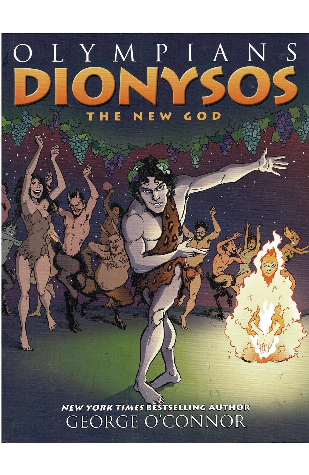 Olympians: Dionysos The New God  Graphic Novel Half Off