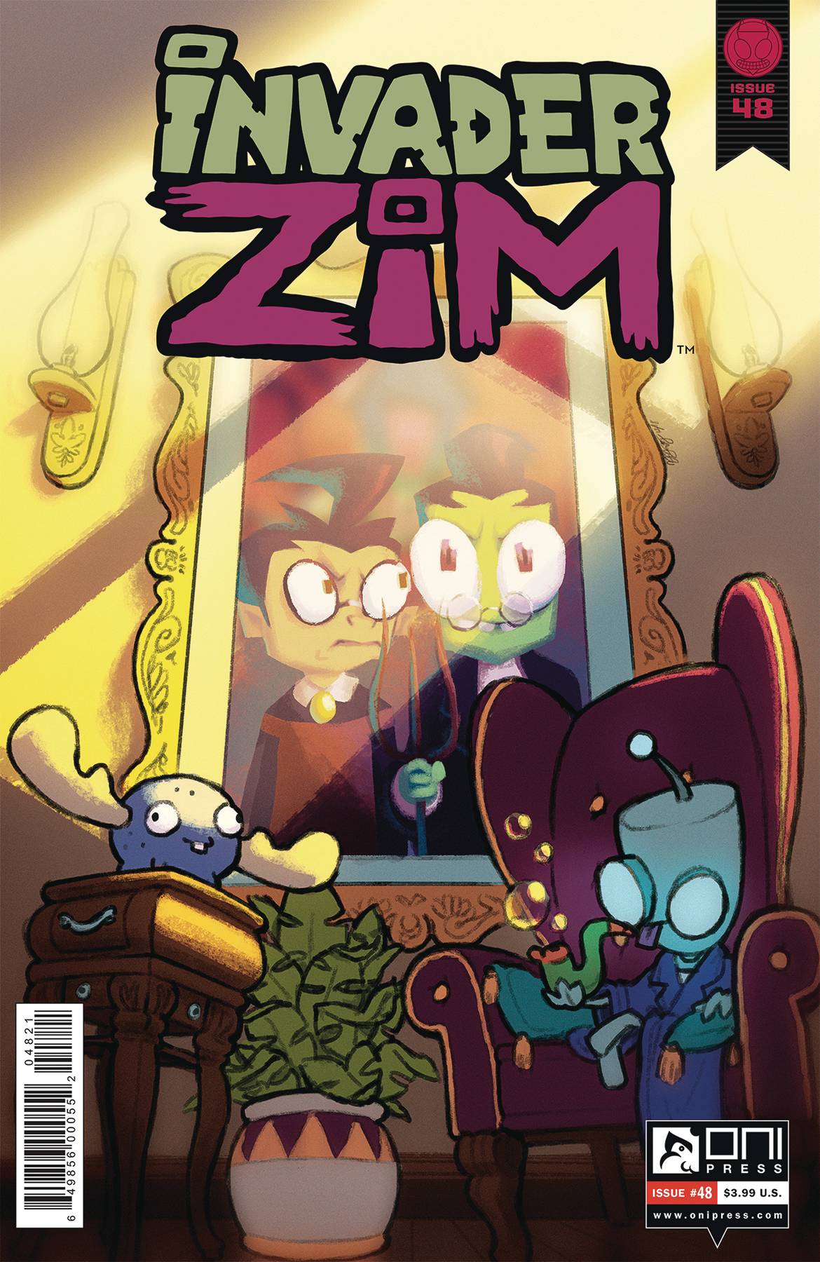 Invader Zim #48 Cover B Bones