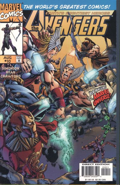Avengers #10 [Direct Edition]-Very Good (3.5 – 5)