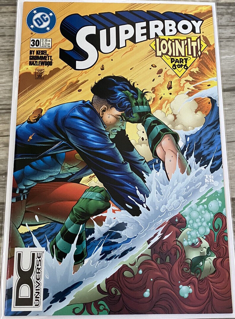 Superboy Volume 3 # 30 DC Universe Logo