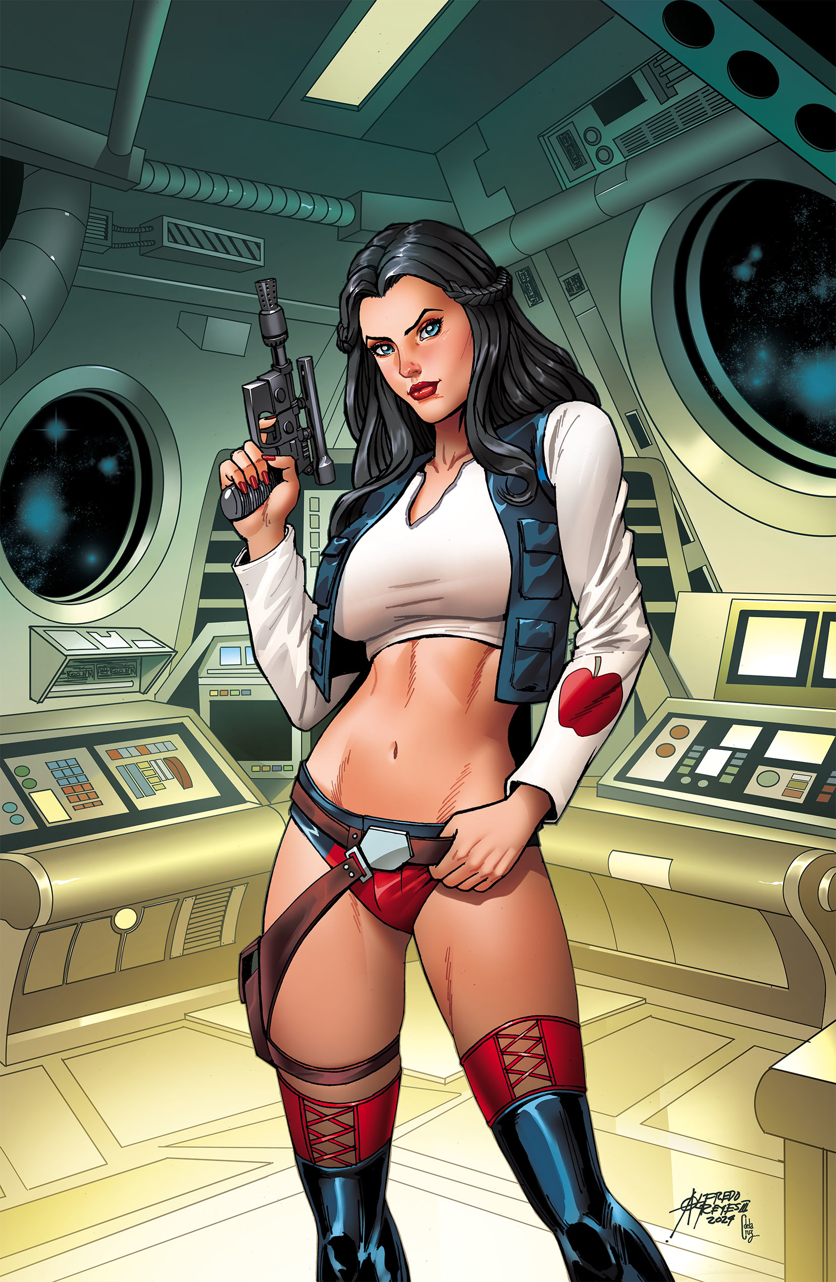 Grimm Fairy Tales Pres 2024 May 4th Cosplay Pinup Special Cover A Reyes