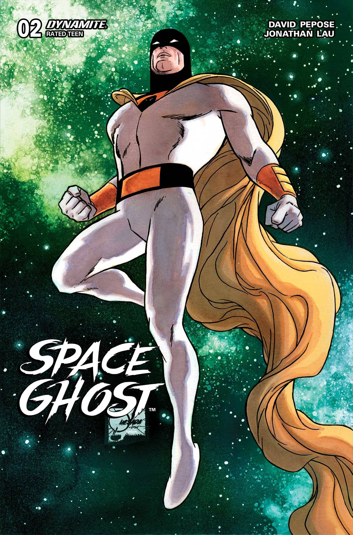 Space Ghost #2 Cover T Last Call Quesada Color Original