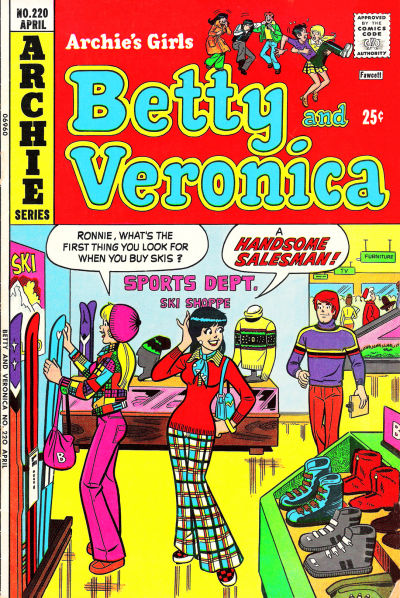 Archie's Girls Betty And Veronica #220 - Vg-