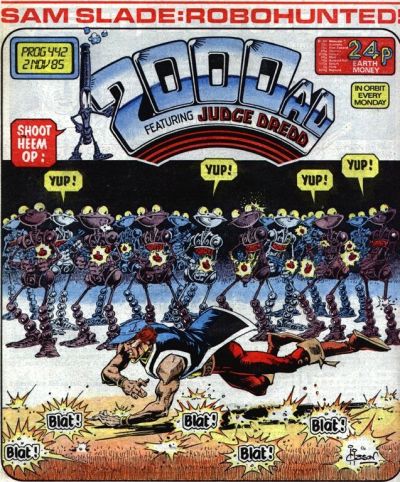 2000 AD #442-Near Mint (9.2 - 9.8)