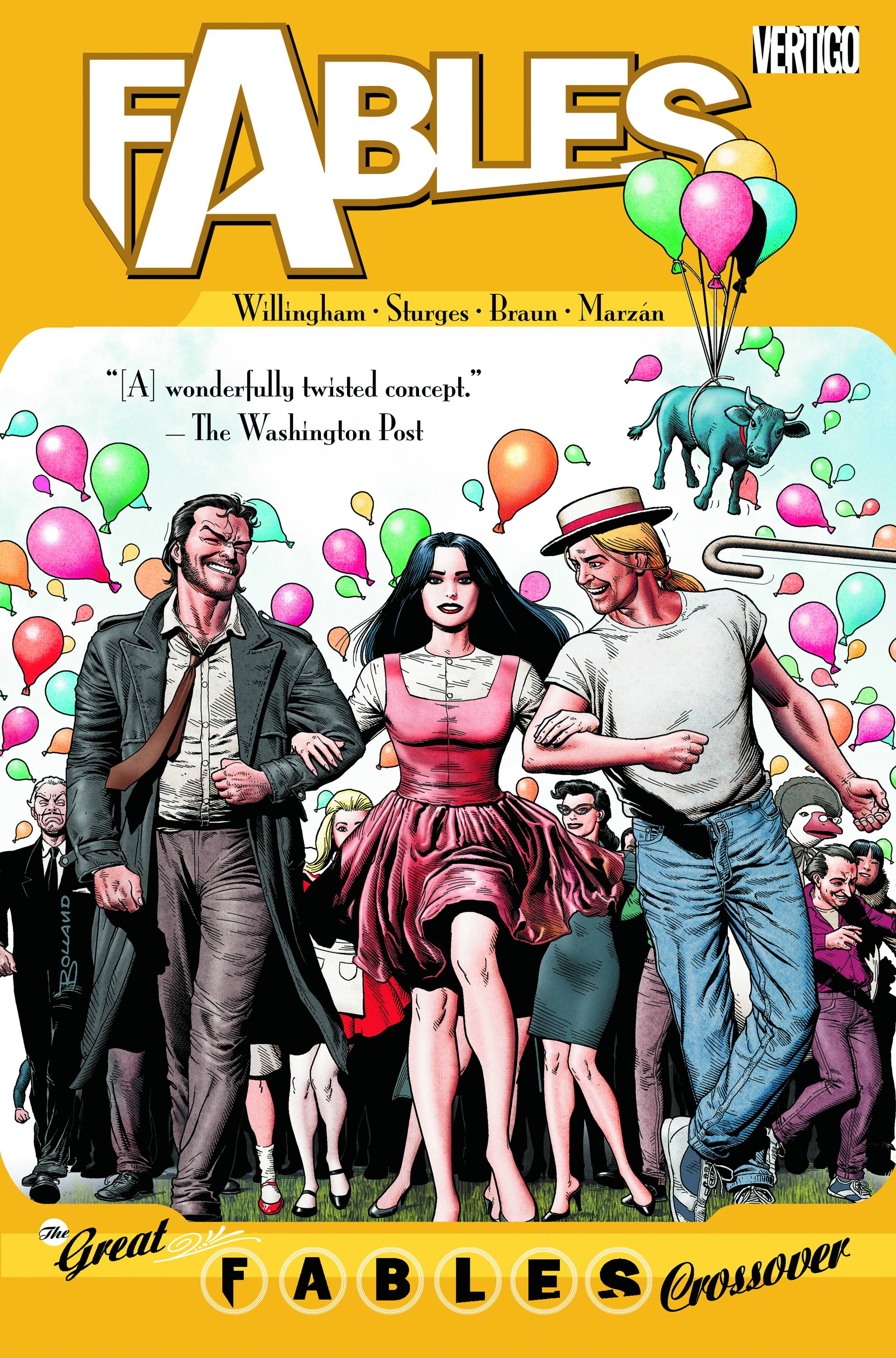 Fables Graphic Novel Volume 13 The Great Fables Crossover