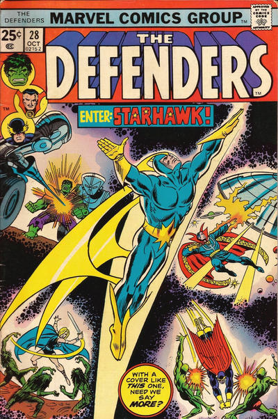 Defenders #28-Fine (5.5 – 7)