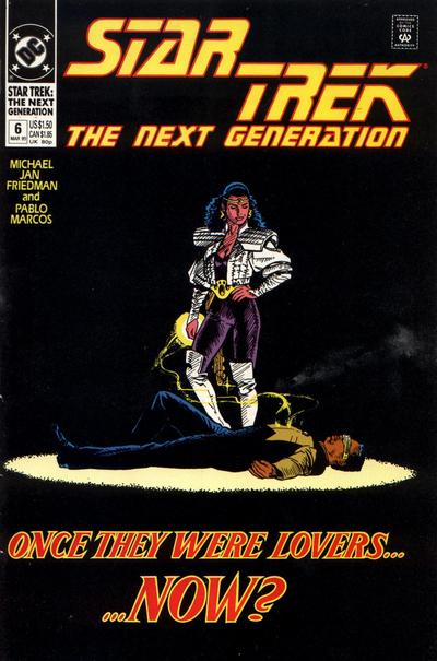 Star Trek: The Next Generation #6 [Direct](1989)-Very Fine (7.5 – 9)