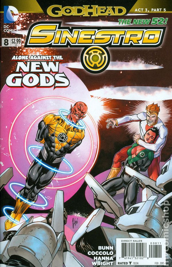 Sinestro #8 (Godhead) (2014)
