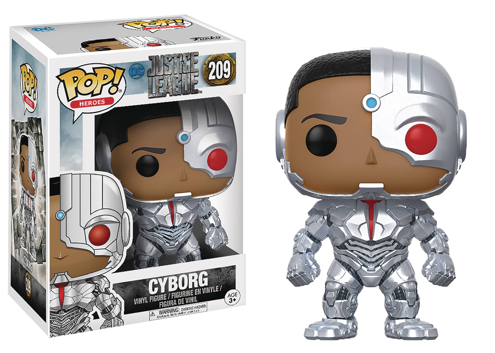 Pop Justice League Movie Cyborg Vinyl Figure