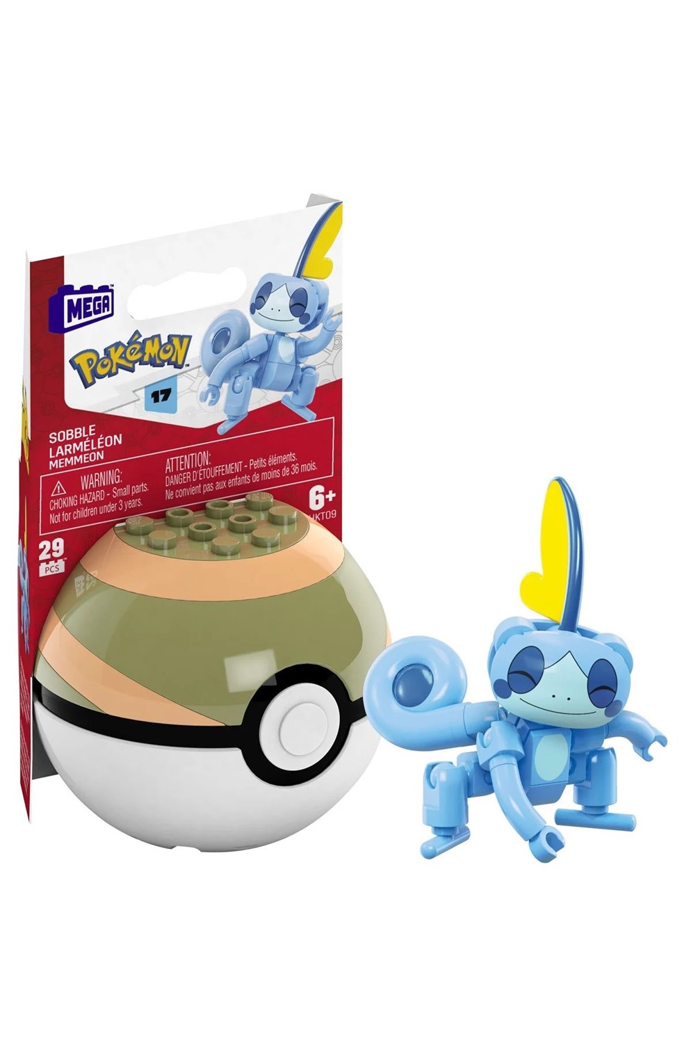 Mega Construx Pokemon Poke Ball Series 17 Sobble