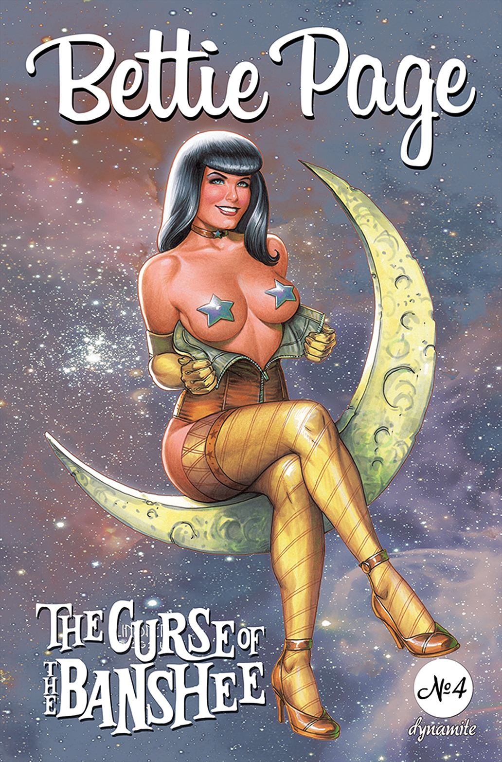 Bettie Page & Curse of the Banshee #4 Cover B Linsner