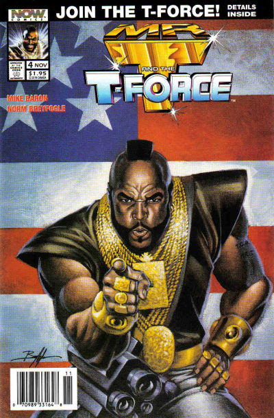 Mr. T And The T-Force #4 [Newsstand]-Very Good (3.5 – 5)