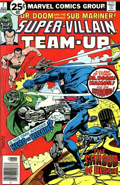 Super-Villain Team-Up #7 (1975)- Fn/Vf 7.0