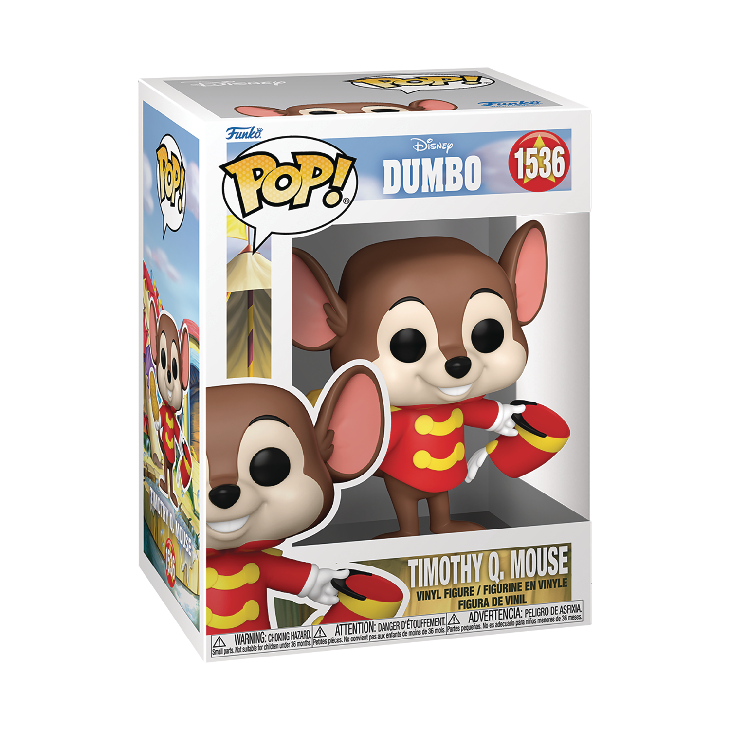 Pop Disney Dumbo Timothy Q Mouse Fig