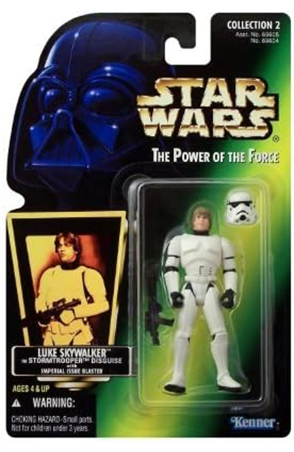 Star Wars Power of The Jedi Luke Skywalker In Stormtrooper Disguise